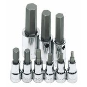 Sk Professional Tools 3/8", 1/2" Drive Socket Set, Metric, 9 pcs 19734