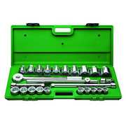 Sk Professional Tools 3/4" Drive Socket Set, SAE, 25 pcs 4725