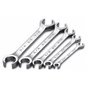 Sk Professional Tools Flare Nut Wrench Set, 5 Pieces, 6 Pts 381