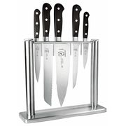Mercer Cutlery 13-1/8" Knife Block Set, 6 Piece, Black M23500