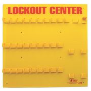 Zing Lockout Board, Unfilled, 23-1/2 In W 7116E