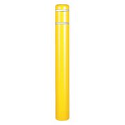 Zoro Select Post Sleeve, 7 In Dia., 72 In H, Yellow CL1386NN