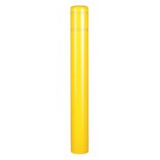 Zoro Select Post Sleeve, 7 In Dia., 72 In H, Yellow CL1386OO