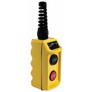Square D Pendant Push Button Station, 2NO, Yellow 9001BW96Y