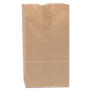 Zoro Select Grocery Bag Flat Bottom 2# Brown, Pk500 18402
