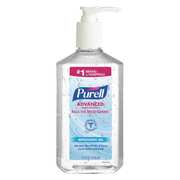 Purell Hand Sanitizer, Gel, 12oz Pump Bottle, PK12 3659-12