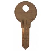 Kaba Ilco Key Blank, Brass, 1678, PK10 1678