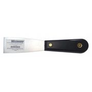 Westward Putty Knife, Flexible, 1-1/4", Carbon Steel 13A662