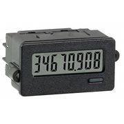 Red Lion Controls Counter, LCD, 8 Digits, 1.64" D CUB7CCR0