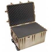 Pelican Desert Tan Protective Case, 31.59"L x 22.9"W x 19.48"D 1660-020-190