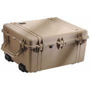 Pelican Desert Tan Protective Case, 33.43" L x 28.4" W x 17.65" D 1690-001-190