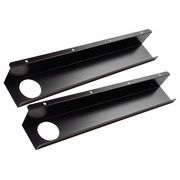 Mooreco Cable Management Tray, 21-1/2In, Black, 2PK 65850