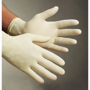Ansell Exam Gloves, Natural Rubber Latex, Powder Free Natural, M, 100 PK L922