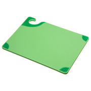 San Jamar Cutting Board, Green, 12 x 9 In. CBG912GN