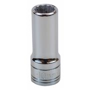 Sk Professional Tools 3/8 in Drive, 10mm 12 pt Metric Socket, 12 Points 8430