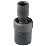Sk Professional Tools 3/8 in Drive Impact Socket Standard Socket, Black Phosphate 33366
