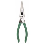 Sk Professional Tools Needle Nose Plier, 8-1/4" L, Serrated 17818