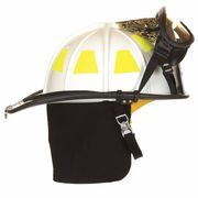 Fire-Dex Fire Helmet, Traditional, White 1910G251