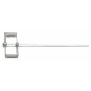 Kraft Tool DC716 Mixing Paddle, Eggbeater, 30in, PlatedSteel