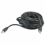 Monoprice USB 2.0 Active Cable, 33ft.L, Black 7531
