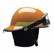 Bullard Fire Helmet, Orange, Fiberglass FXSORGIZ2