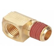 Parker Brass Extruded Street Elbow, 90 Degrees, FNPT x MNPT, 1/4" Pipe Size VS2202PA-4-4