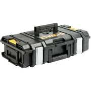 Dewalt Tool Box with 8 compartments, Plastic, 6 1/8 in H x 21 3/4 in W DWST08201