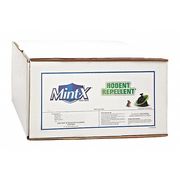Mint-X 60 gal Rodent-Repellent Recycled Trash Bags, 38 in x 58 in, Super Heavy-Duty, 1.3 mil, Black MX3858XHB