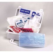 Safe-Tec Bloodborne Pathogen Bodily Fluid Clean-up Kit, Plastic Case 25005