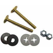 Kissler Closet Bolt Set, Brass, Universal Fit 68-9138