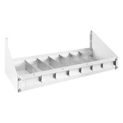 Weather Guard Tool Tray, 41-1/2 in. L, Steel, White 200-3