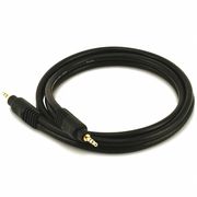 Monoprice A/V Cable, 3.5mm M/M cable, Black, 3ft 5576