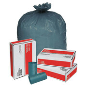 Tough Guy 55 Gal Trash Bags, 36 in x 58 in, Super Heavy-Duty, 2.5 mil, Magnum Blue, 50 Pack 15E494