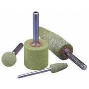 Norton Abrasives Quantum Mounted Point, Dia. 1-1/2 In, Shape W236 61463677686