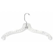 Honey-Can-Do Crystal Cut Dress Hanger, Clear, PK8 HNG-01438