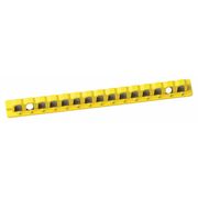 Brady EZ PANEL 8 IN STANDARD LOCK RAIL, PK6 51260