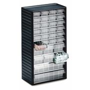 Treston Small Parts Drawer Unit, 32 Drawers, Clear 550C-3