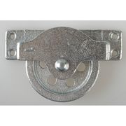 Peerless Pulley Block, Wire Rope, 1/4 in Max Cable Size, Electro-Galvanized 3-020-29-86-