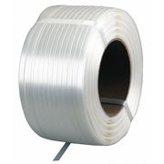Zoro Select Strapping, Polyester Cord, 1960 ft. L 16P073