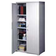 Iceberg Storage Cabinet, 72"H x 36"W x 22"D, HDPE Platinum 92573