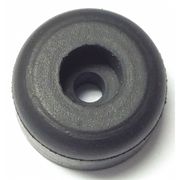 Zoro Select Bumper, Rubber, Black, 3/8"H x 3/8"W, PK.25 2806-017