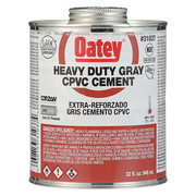 Oatey CPVC Cement, Heavy Duty, Gray, 32 oz. 31037