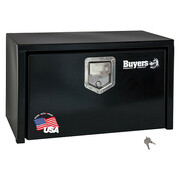 Buyers Products Truck Box, Underbody, Steel, 24"W, Black, 2.2 cu. ft. 1703150