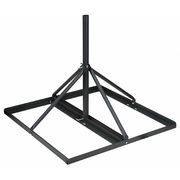 Video Mount Products Non-Penetrating Roof Mount 60" Mast with 1.25" O.D. FRM-125