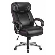 Flash Furniture Office Chair, 32"L47"H, Padded, HerculesSeries GO-2092M-1-BK-GG