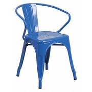 Flash Furniture Chair, 19"L27-3/4"H, Integrated, ContemporarySeries CH-31270-BL-GG