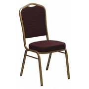 Flash Furniture Banquet Chair, 20-1/4"L38"H, FabricSeat, HerculesSeries FD-C01-ALLGOLD-EFE1679-GG