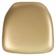 Flash Furniture Chiavari Chair Cushion, 15.5W15-1/2"L2H, VinylSeat BH-GOLD-HARD-VYL-GG