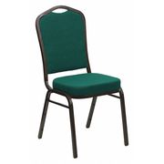 Flash Furniture Banquet Chair, 20-1/4"L38"H, FabricSeat, HerculesSeries FD-C01-GOLDVEIN-GN-GG