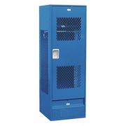 Salsbury Industries Gear Locker, 24Wx72Hx24D, Vented Door, Blue 72024BL-U